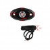 9W 12V 24V LED Universal Car Exterior Ambient Light Automobile Atmosphere Lamp IP67 Red Blue Hotsale